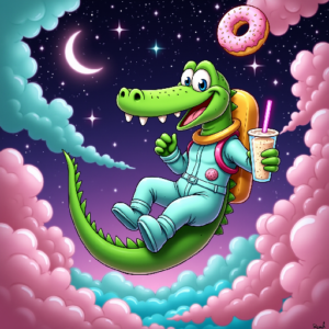 Cosmic Croc's Sweet Escape