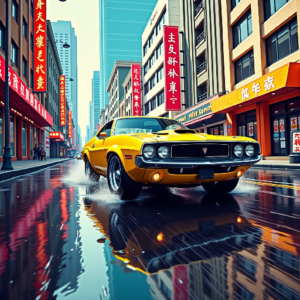 Golden Challenger Rain